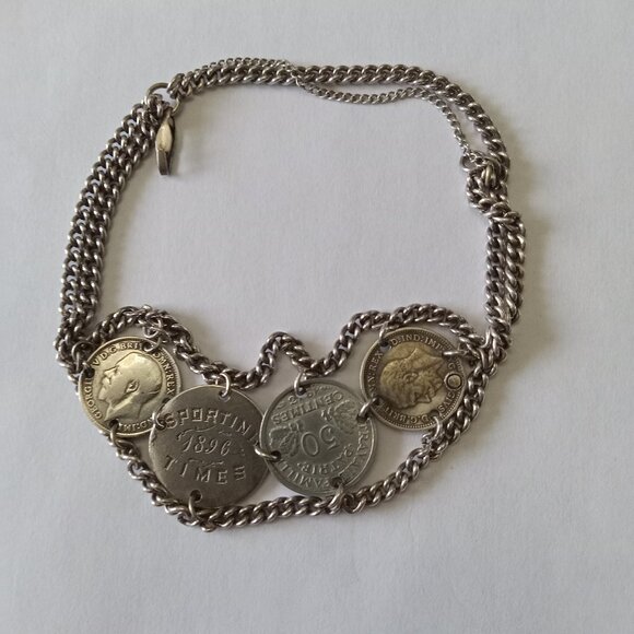 Unique antique "love token" bracelet in amazing condition for its age - Picture 1 of 3